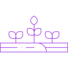 Farming single vector icon illustration