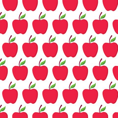seamless pattern with apples