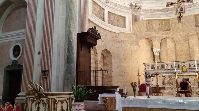 Napoli - Abside paleocristiana della Basilica di San Giovanni