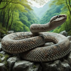 Fototapeta premium Stone Viper