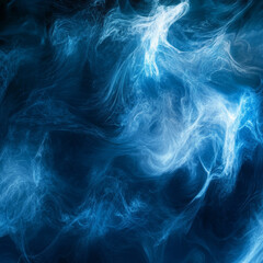 Obraz premium abstract blue smoke