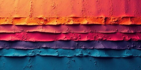 Horizontal lines of varying thickness superimposed over a textured surface, creating a sense of dynamic movement, metallic, gritty, rough