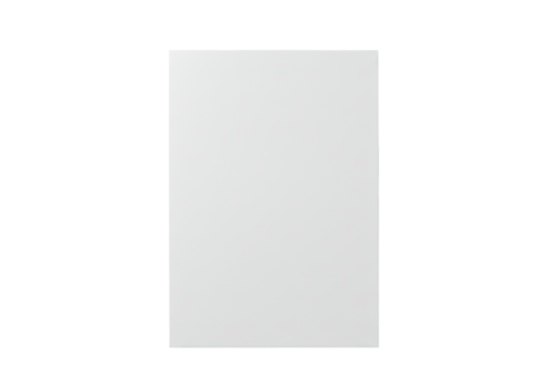 Isolated Clean White Rectangular Paper Sheet