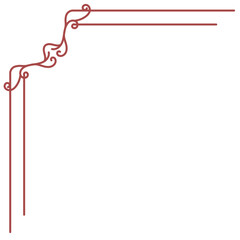 Retro Decorative Shape