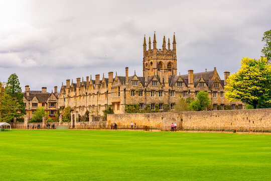 Magdalen college tower in Oxford, UK