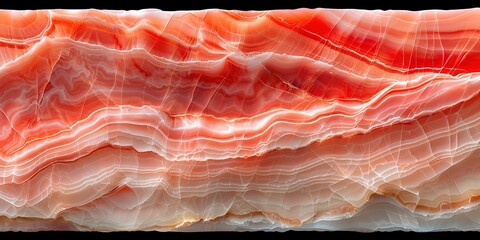 Abstract peach and pink marbled pattern with flowing lines illustration Minimalistic Photo 