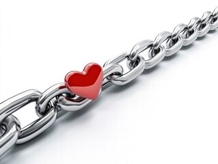 Obraz premium chain and lock