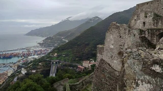 Salerno - Panorama dal Castello di Arechi