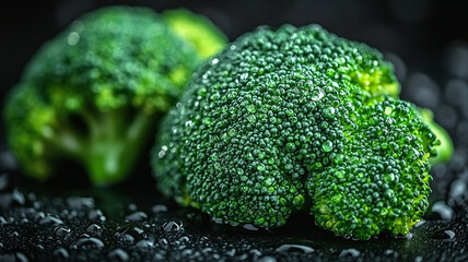 close up of a broccoli