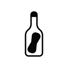 Bottle Vector icon