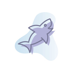 Shark Vector icon