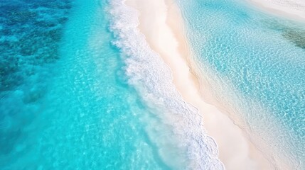 Stunning aerial view of serene tropical beach maldives nature photography calm waters relaxing atmosphere paradise concept