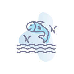 Fish Vector icon
