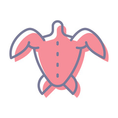 Sea Turtle Vector icon