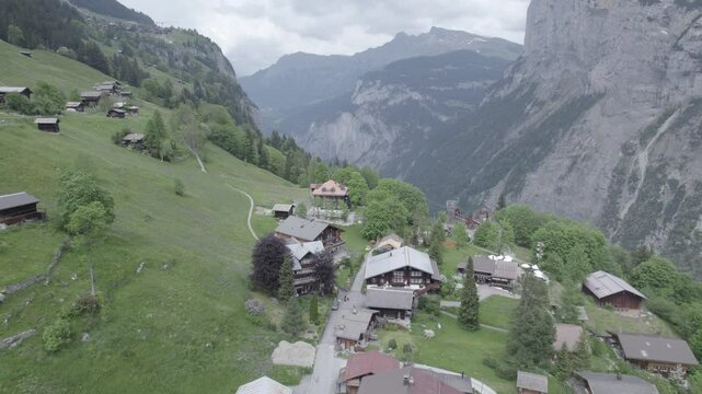 Gimmelwald, Berner Oberland, Schwizerland