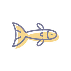  Neon Tetra Vector icon