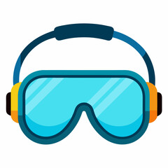 Safety Goggles icon in vibrant colors
