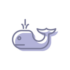 Dolphin Vector icon