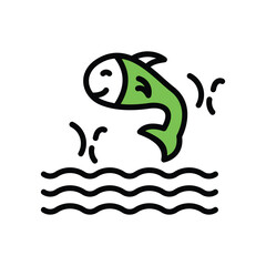 Fish Vector icon