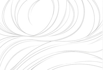 Minimalist abstract design with flowing black lines on a white background. The smooth, wavy strokes create a sense of movement and elegance, ideal for modern backgrounds and artistic compositions.