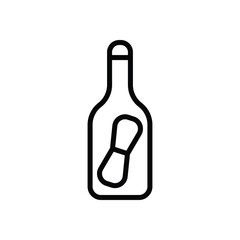 Bottle Vector icon
