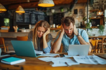 Anxious Entrepreneurs Facing Financial Hardships - Small Business Owners Struggling With Bankruptcy During the Coronavirus Crisis