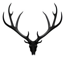 Naklejka premium PNG Deer antlers wildlife animal mammal.