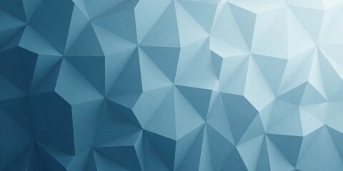 Obraz premium Abstract Blue Polygonal Pattern A Textured Background of Interlocking Triangles Forming a Geometric Design