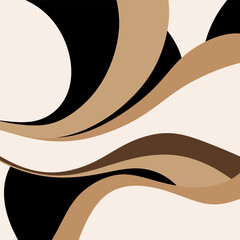 Abstract wave pattern. Vector Illustration.