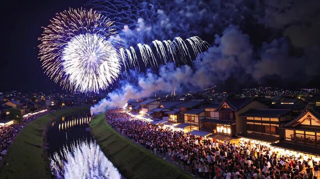 apanese Summer Festival Fireworks: A Spectacular Night of Tradition and Celebration