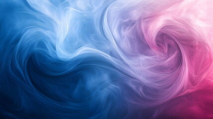 Fototapeta premium Abstract background with a gradient of blue and pink colors, blurred effect 