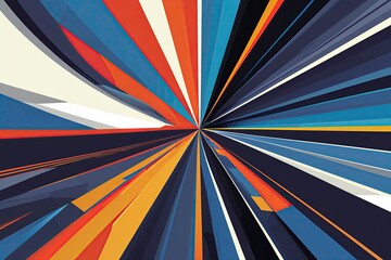 Sophisticated Abstract Memphis Style Vector Background Design