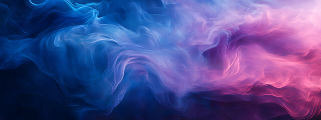 Abstract background with a gradient of blue and pink colors, blurred effect
