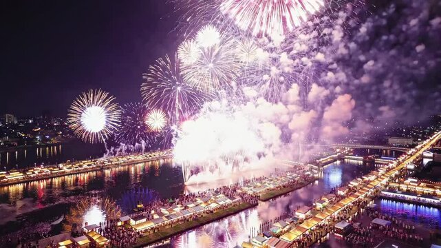 apanese Summer Festival Fireworks: A Spectacular Night of Tradition and Celebration