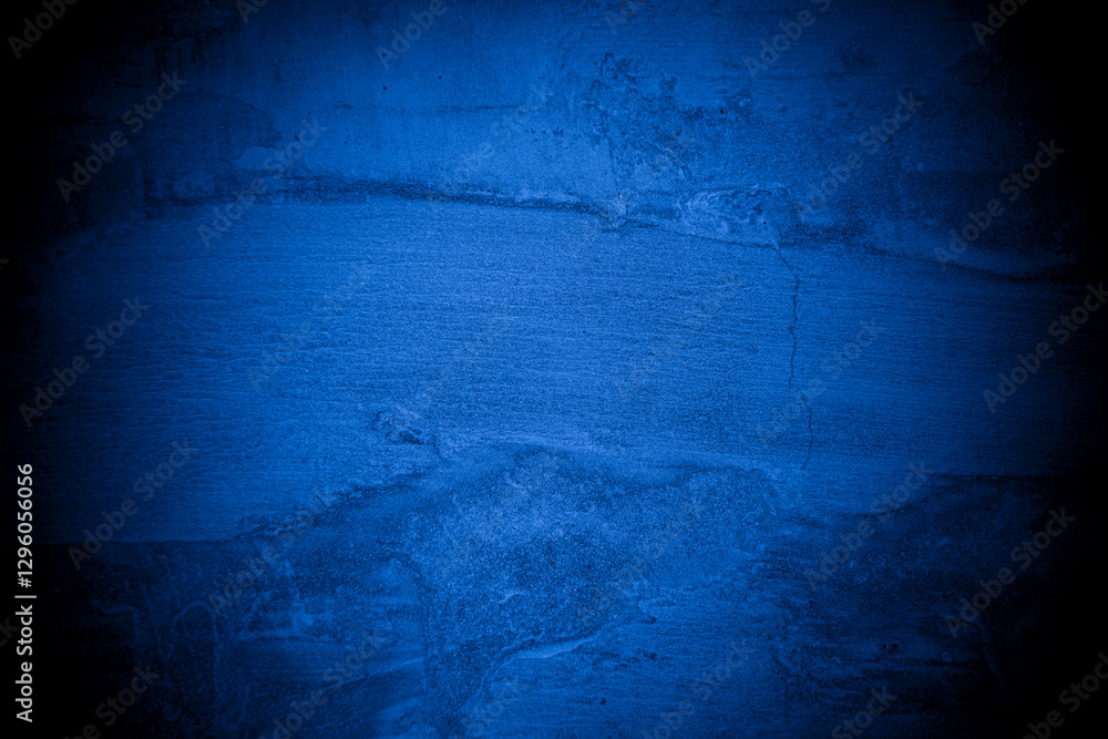 Aufkleber old wall pattern texture cement blue dark abstract blue color design are light with black gradient b