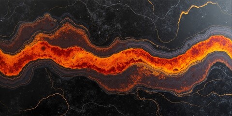 Lava-Inspired Luxury: The Beauty of Black and Red Marble