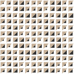 Brutalism shapes, minimalist geometrical figure, abstract bauhaus forms. Simple geometric element with square and rhombus.