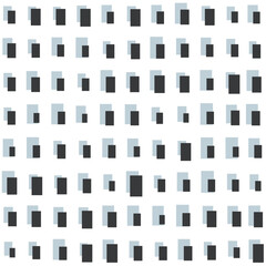 Brutalism shapes, minimalist geometrical figure, abstract bauhaus forms. Simple geometric element with square and rhombus.