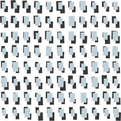 Brutalism shapes, minimalist geometrical figure, abstract bauhaus forms. Simple geometric element with square and rhombus.