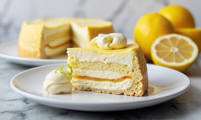 Lemon Mascarpone Cake