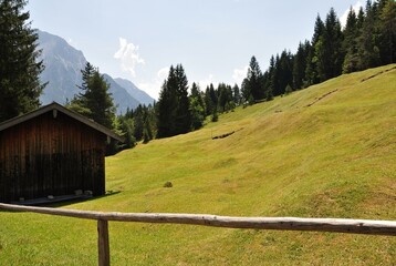 Wanderung zur Brunnsteinhütte bei Mittenwald