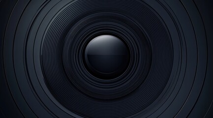 A black and white photo of a large, round object with a shiny, reflective surface. The image has a mysterious and intriguing mood, as it is not clear what the object is or what it represents