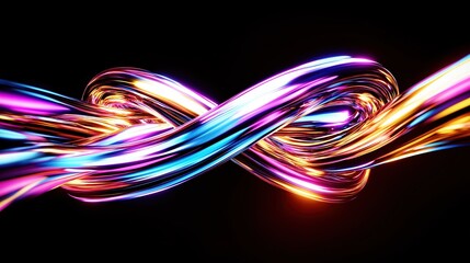 abstract light wave background