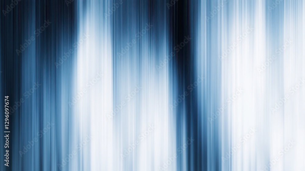 Poster a long, blue and white line with a blue and white background. the line appears to be a part of a lar