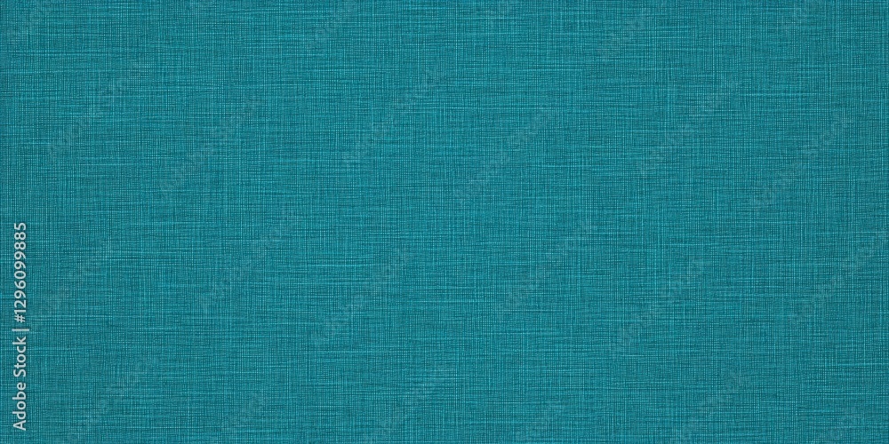 Poster a textured fabric in a calming teal color, featuring a woven pattern that adds depth and visual inte