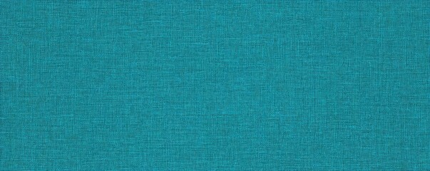 Fototapeta premium A textured teal fabric background with a subtle woven pattern, evoking a sense of depth and richness.
