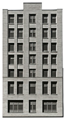 Fototapeta premium PNG Vintage building architecture urban city.