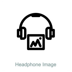 Obraz premium Headphone Image
