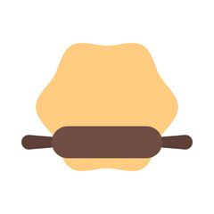 Dough flat icon