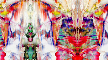 Obraz premium Abstract art background . Hand painting artwork on canvas 